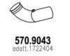 ASSO 570.9043 Exhaust Pipe